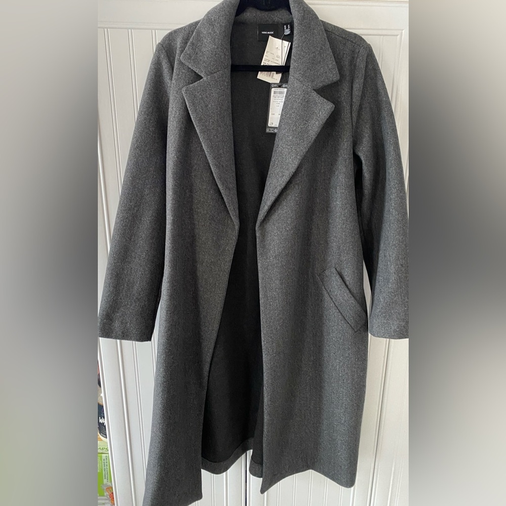 Vero Moda Classic Gray Trench Coat